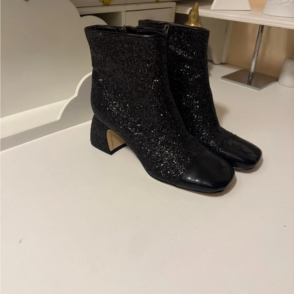 Circus NY by Sam Edelman Women's Osten Cap-Toe Dress Booties